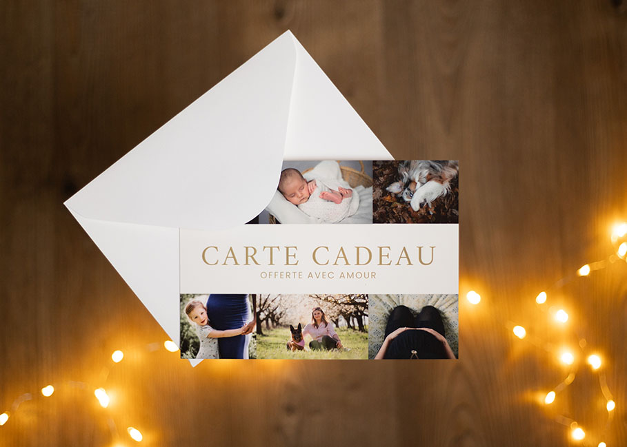 bon cadeau photographe